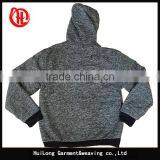 2017 New Design Fashion Polyester Men Grey Hoodie Jacket thumbnail-4