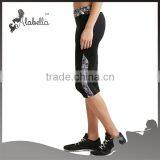 Ladies Capri Trousers With Printed Fabric Ladies Trousers Designs thumbnail-2