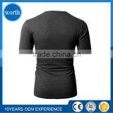 Shirt V-Neck Blank T-Shirt OEM Service Made in China thumbnail-2