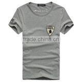 Manufactory Custom Logo Embroidered T Shirt, 100% Coton Fabric thumbnail-3