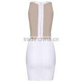 2015 New Ladies Mini Sexy Bodycon Black Mesh Cut Out HL Bandage Dress Sling Party Tight Dress thumbnail-5