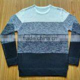 High Quality Wholesale Long Sleeve Autumn and Winter Classic Pullover Striped Casual Men Sweater(BKNM01) thumbnail-1