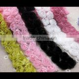 Beautiful Wholesale Chiffon Flower, Rosettes Flowers, Shabby Chiffon Flower for Headwear/Garment/Dress/Wedding /decoration