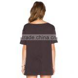 Factory Price Tee Shirt Oem Printed 60% Cotton 40% Polyester T-shirts thumbnail-3