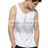 Fashion Pulse Print Vest Wholesale Sleeveless Hoodie Stringer Vest thumbnail-1