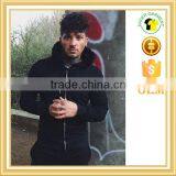 Custom Plain Gym Hoodie Tracksuits Slim Fit Tracksuit Man thumbnail-2