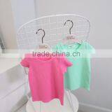 2017children's Round Neck Short Color T-shirt New Style Fashion Boy's Shirt thumbnail-5