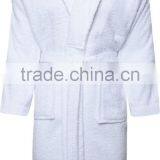 Top Quality Custom Design Soft 100 Cotton Bathrobe Wholesale thumbnail-2