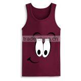 Bulk Cheap Price Latest Pattern Mens 100 Cotton Designer Casual Burnout Tank Top thumbnail-5