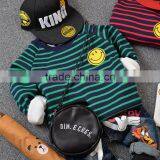 S15253A Wholesale Hot Sale Girl Purple Sweatshirt Children Hoodies thumbnail-3