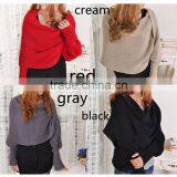 Free Size Hot Sale Korean Style Latest Woolen Scarf With Sleeve Novelty Winter Hijab Scarf,muffler thumbnail-3