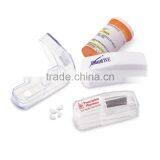 Smooth-Dose Pill Splitter - Features a Stainless-steel Blade to Trim Pills, Holds a Week's Supply of Split Pills in Storage Area thumbnail-1