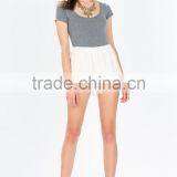 Hot High-waist Shorts Women Summer Outfit Crochet Shorts thumbnail-6