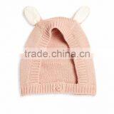 2017 New Style Custom Baby's Knitted Fashion Baby Winter Hats 100% Soft Cotton Caps for Newborn Children thumbnail-2