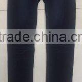 New Arrival Dull Polish Navy Color Fitness Chino Pants for Women thumbnail-1