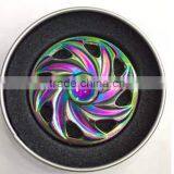 Copper Two Leaves Fingertip Gyro thumbnail-1