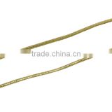 Nylon Jewelry Thread Elastic Cord Golden 1.2mm, 50 M