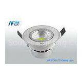 3w Recessed COB Led Ceiling Light , LED Ceiling Light Fixtures