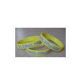 Segmentation Colors Silicone Wristbands thumbnail-1