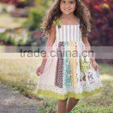 Summer 2017 Remake Cute Baby Girls Dress Multicolors Splicing Floral Clothing thumbnail-6