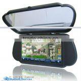 7 Inch GPS Rearview Mirror Bluetooth AV-in FM GPS Navigation thumbnail-4
