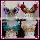 Aidocrystal Customized Nightclub Singer DJ DS Bra Stage Costume New Dance Clothing for Woman thumbnail-1