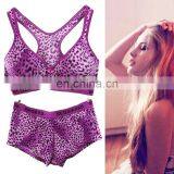 Custom Fit Sport Yoga Bra and Pants Sublimation Supplex Sports Bra Panty Gym Fitness Wear Set thumbnail-1