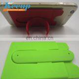 Useful Silicone Smart Card Wallet 3m Sticky Snap Stand thumbnail-1