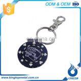 Plain Tourism Souvenir Building High Quality Custom Shaped Metal Key Charm Keyholder Keychain thumbnail-4
