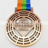 Rose Gold Painted Pink Color Women Marathon Medal thumbnail-5