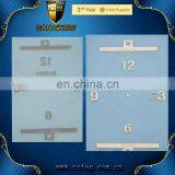 Metal Nickel Foil Stickers