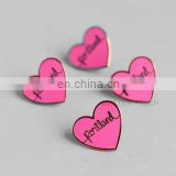 Custom Love Metal Rose Flower Enamel Lapel Pin thumbnail-5