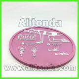 Custom Pvc Soft Anti-slip Cute Cartoon Animal Character Food Flower Coaster for Home or Promotional Gifts thumbnail-3