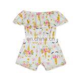 Girl 4th Of July Lace Jumpsuit Newborn Photography Props Baby Girl Patriotic Rompers thumbnail-2