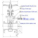 Russian Standard Py16 Gost OS&Y Cast Iron Gost Sluice Water Gate Valve thumbnail-4