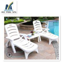 Outdoor Garden Beach Chair, Plastic Furniture