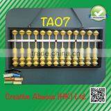 13 Rods Black Frame Special Design Wooden Abacus thumbnail-1