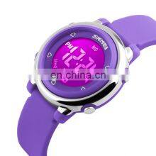 Hot Selling Skmei 1100 Children Wrist Watches 7 Colorful LED Light Waterproof Watch thumbnail-1