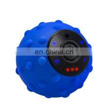 3-speed Therapy Roller Vibration Massage Ball Vibrating Massage Ball Customized Wholesale PU Peanut Massage Ball thumbnail-3