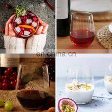 Portable Large Unbreakable Clear Creative Christmas Personalized Custom Tritan Plastic Red Wine Glass thumbnail-5