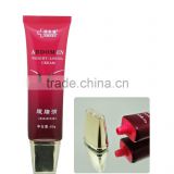 30mm nozzle soft tube for cosmetic packaging guangzhou acrylic tube caps wengu bb cream