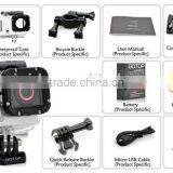 10X Digital Zoom Function 16MP GOTOP Sport Action Camera Ambarella A5 Chip With 1.5inch LTPS Screen