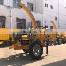 Diesel Driven Forest Equipment Hydraulic Feeding Heavy Duty Wood Chipper With CE thumbnail-3