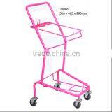 Japan Style Unfolding Smart Zinc Plated Shopping Trolley thumbnail-3