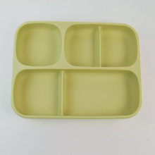 Silicone Baby Feeding Set Baby Feeding Plate Silicone Tableware Plate for Kids Toddlers Suction Silicone Dinner Plate thumbnail-2