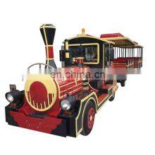 Hot on Sale Professional Trackless Train Manufacturer and Exporter Tourist Trackless Train thumbnail-1