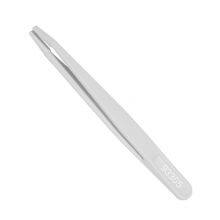 Antistatic Plastic Tweezers White Dust-free Purification Pointed Wide Flat Round Head Special Tools for Maintenance Electronics Factory thumbnail-3