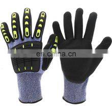 Nitrile Cut Resistant TPR Architecture Industrial Gloves Anti Impact Safety Cut5 Mechanical Work Glove thumbnail-1