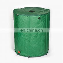 6pcs 100 Gallon garden Folding portable tarpaulin water tank folding pvc harvesting rain barrel hydroponic