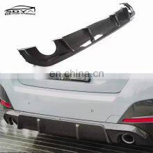 G26 3D Style 2-Side 1-Out Carbon Fiber Rear Diffuser Rear Bumper Lip Rear Splitter For BMW 4 Series G26 thumbnail-2